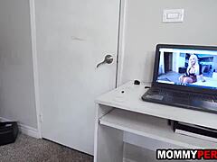 i catch my stepson jerking off so i suck him off hard