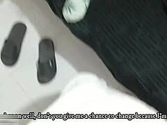 hermanastro, tu polla gruesa me hace correrme follando duro con creampie!