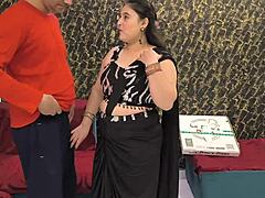 Pizza Guy Pounds Indian Lady's Big Tits Free!