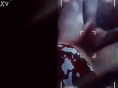 Pretty Old Man Sneaks Cheating Footjob With Barefoot Beauty