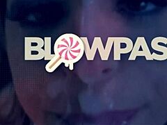 blonde babe's throat gets wrecked sloppy deep by huge cock...