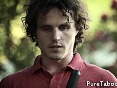 wanna see horny teen and milf in taboo threesome fuck?