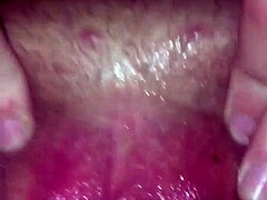 Fuck yes, watch this milf squirt hard playing her wet pussy!