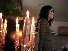 Evelyn Claire Izzy Lush Lesbian Scissoring Tease