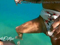 sheila ortega blows and fucks snorkeling underwater
