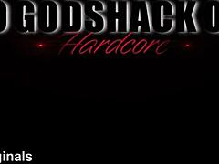 18yo chloe heart tries first dp gagging on big cocks ass to mouth creampie