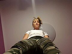 on your knees now, jerk off and swallow every drop like a good slut?