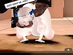 kaori's teen ass takes massive black cock pounding hard -imvu