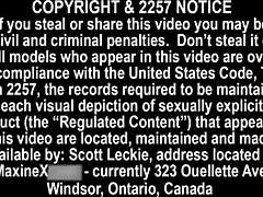 Maxine X Caught Riding BBC Before Scott Rhodes' Facial Blast!