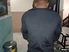 Gym instructor can't resist... seduces big ass 45yo client 💦 fucks her horny pussy with BBC 🏋️‍♂️🍑