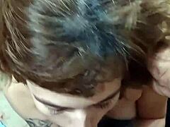 Fuck Yeah! Half-Brother Barebacks Big Ass in Living Room!