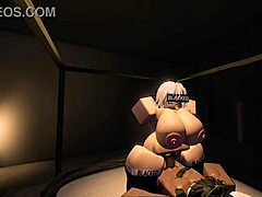 big tits whore begs for rough bbc pounding creampie in her fat ass pussy