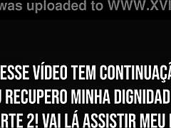 pawg brasileira falls off bed fucking amberzinha