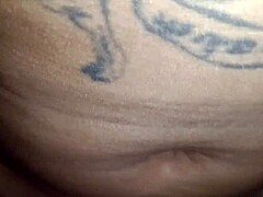 amateur couple dives into passionate creampie fuck, moaning wet and tight