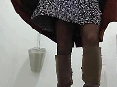 FRENCH SLAVE exhib HUMILIATED bound chained in public city