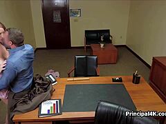 huge fake tits milf teacher spies on fat cock