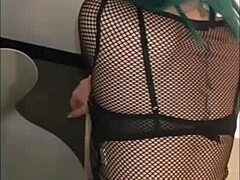 My lesbian step-daughter tried real dick first time