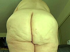 hijab ssbbw spreads fat ass bbc creampie