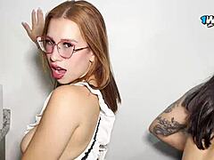 Colombian hotel maids Katty Blake fuck client in their workplace