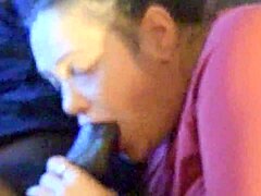 brunette mature gives sloppy deepthroat bbc gawk gawk 3000